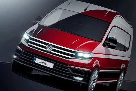 VW Crafter Designskizze