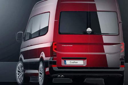 VW Crafter Designskizze