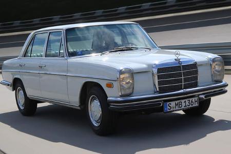 Mercedes 280 E, Mercedes E 220 d, Impression, Generationen-Treffen