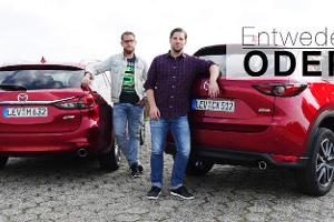 Entweder ODER Mazda 6 CX-5 Vergleich 