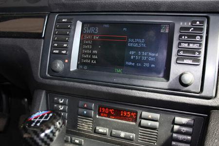 China Tuning Navi Infotainment Nachrüstung Einbau BMW 5er E39