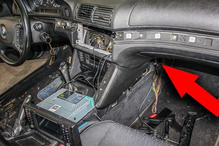 China Tuning Navi Infotainment Nachrüstung Einbau BMW 5er E39