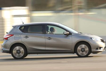 Nissan Pulsar 1.2 DIG-T, Seitenansicht