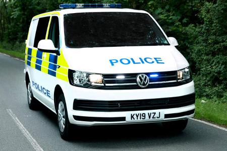 VW T6 Multivan Gefangenentransporter UK