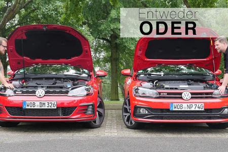 Entweder ODER VW Golf GTI Polo GTI Vergleich Aufmacher