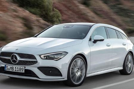 Mercedes CLA Shooting Brake (2019) Fahraufnahme