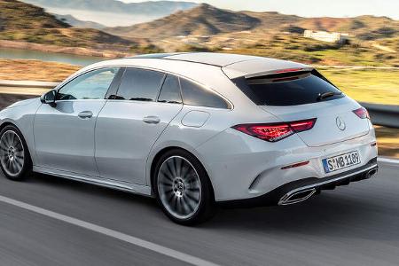 Mercedes CLA Shooting Brake (2019) Fahraufnahme