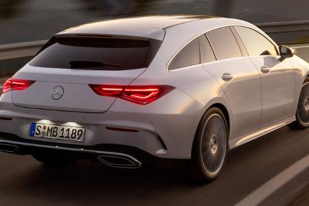 Mercedes CLA Shooting Brake (2019) Fahraufnahme