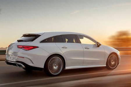 Mercedes CLA Shooting Brake (2019) Fahraufnahme