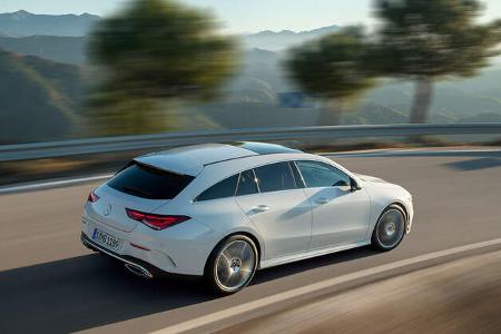 Mercedes CLA Shooting Brake (2019) Fahraufnahme