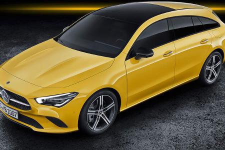 Mercedes CLA Shooting Brake (2019) Studio Exterieur