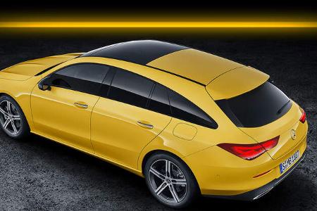 Mercedes CLA Shooting Brake (2019) Studio Exterieur