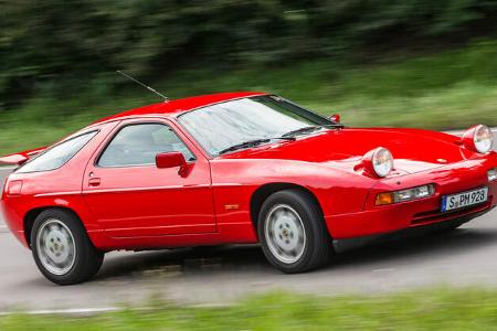 Porsche 928 GT, Seitenansicht