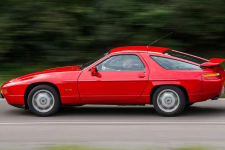 Porsche 928 GT, Seitenansicht