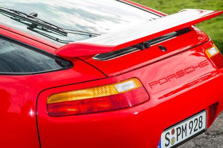 Porsche 928 GT, Heckspoiler