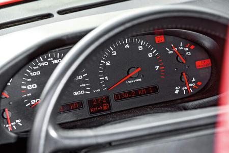 Porsche 928 GT, Rundinstrumente