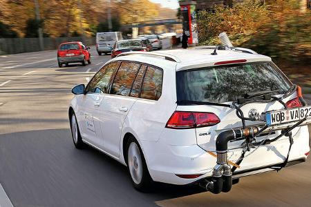 Abgastest NOx Emissions Analytics VW Golf Variant