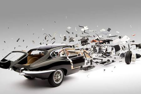 02/2019, Disintegrating I - Jaguar E-Type