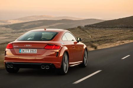 Audi TT S 2018 Facelift Fahrbericht Isle of Man SPERRFRIST 18.07.18 / 12 Uhr