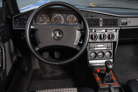 Mercedes 190 E 2.5-16 EVO II, Detail, Cockpit