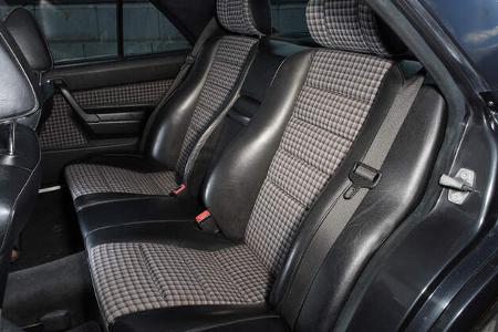 Mercedes 190 E 2.5-16 EVO II, Detail, Sitzbank