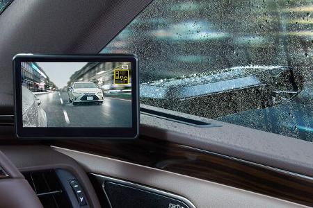 Lexus ES Außenspiegel Kamera Monitor