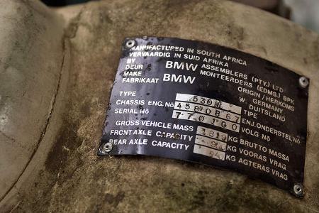 BMW 530 MLE (E 12) South Africa