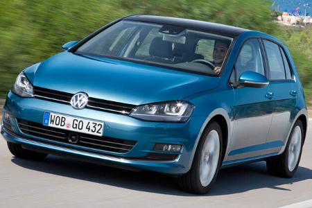 VW Golf, Frontansicht
