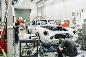 Produktion Aston Martin DB4 GT, Reportage, ams0219
