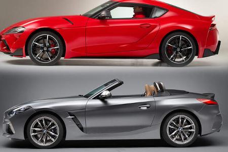 Toyota Supra BMW Z4 Vergleich 2019