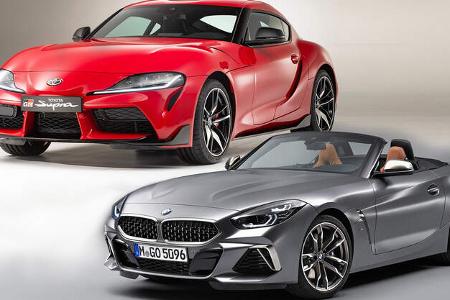 Toyota Supra BMW Z4 Vergleich 2019
