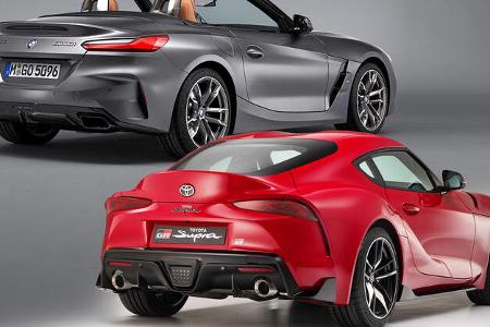 Toyota Supra BMW Z4 Vergleich 2019