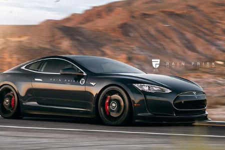 Tesla Coupé - Fantasie-Auto