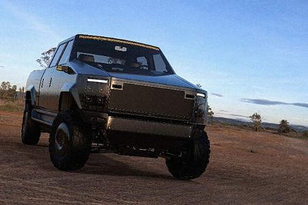 09/2021, Atlis XT Elektro-Pickup Prototyp Erlkönig