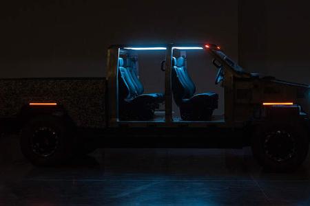 09/2021, Atlis XT Elektro-Pickup Prototyp Erlkönig