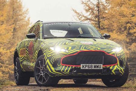 Aston Martin DBX Erlkönig