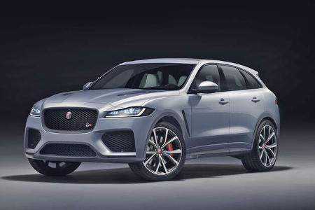 Jaguar F-Pace SVR Weltpremiere New York 2018
