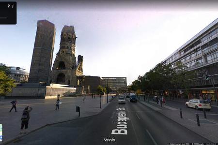 Google Street View 2008 wird erneuert