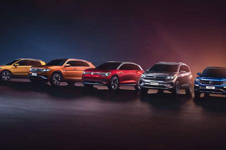 VW SUVs für China