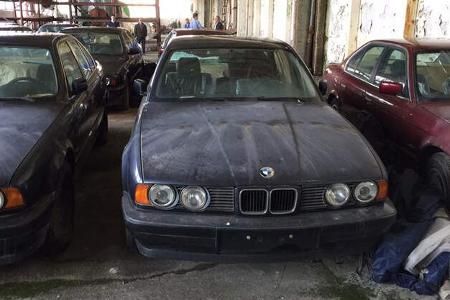 BMW 5er E34 Scheunenfund Bulgarien