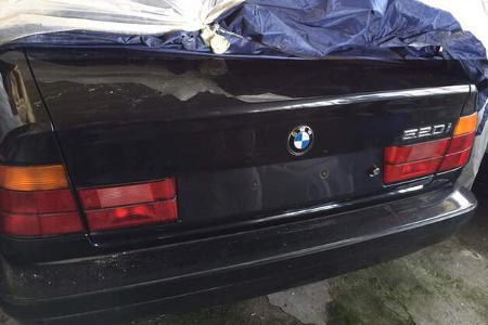 BMW 5er E34 Scheunenfund Bulgarien
