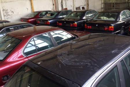 BMW 5er E34 Scheunenfund Bulgarien