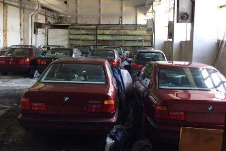 BMW 5er E34 Scheunenfund Bulgarien
