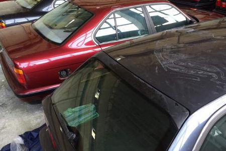 BMW 5er E34 Scheunenfund Bulgarien