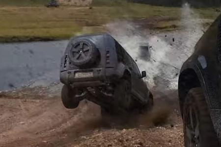 Land Rover Defender in James Bond Keine Zeit zu sterben