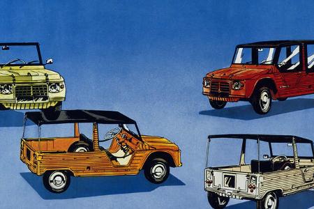 Citroen Mehari Werbung