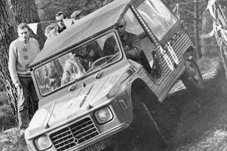 Citroen Mehari Impressionen Girls 70er