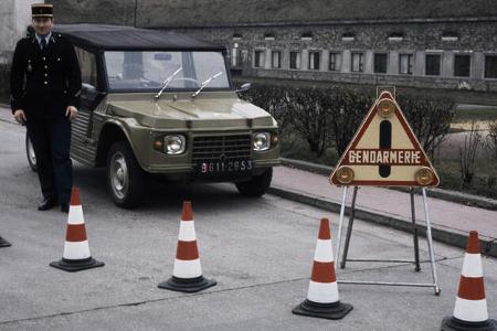 Citroen Mehari Polizei