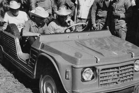 Citroen Mehari mit Che Guevara