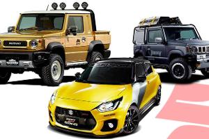 Jimny als Hardcore- und Pickup-Version